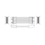  серийный кабель выцветание n желтохвост, 254mm SFSD серии Samtec SFSD-10-28-H-10.00-DR-NUS (63-8123-86)