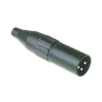 XLR коннектор мужской 3 высшее распорка кабель крепление серебряный ... Anne feno-ruAC3MMB (64-0159-76)