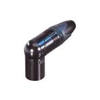 XLR коннектор мужской 4 высшее свет угол кабель крепление Neutrik Neutrik NC4MRX-B (64-0387-22)