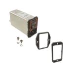 IEC фильтр мужской IEC стандарт IEC / EN60601-1 panel крепление 2 плавкий предохранитель 5 x 20mm 1A 250 V ac