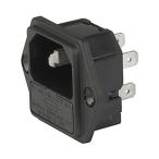 IEC коннектор C14 мужской винт установка 10A 5 x 20mm 1 коробка 50 штук Schurter 6200.2300 (64-1677-60)