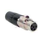 XLR коннектор женский 5 высшее распорка кабель крепление серебряный ...Switchcraft TA5FLX (64-1731-24)