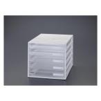 250x340x 230mm/ 5段 レターケース ホワイト エスコ EA954JA-2 (64-2290-12)