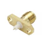 SMA Jack фланец крепление женский мужской распорка припой RS Pro 170-6948 (64-2620-92)