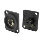  four n Jack женский 6.35 mm panel крепление моно 1 пакет 3 штук RS Pro 175-0154 (64-2707-44)
