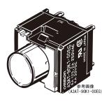  маленький форма вдавлено кнопка переключатель круг форма * маленький форма угол туловище Omron FA* управление оборудование A3AT-90L1-00L (64-3331-82)