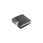 CD＆DVDファイルケース ブックタイプ 24枚収納 ブラック BUFFALO BSCD01F24BK (64-3773-35)