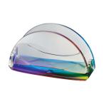 アクリルクリスタル 104mm 透明 レインボー 光 K-123RB (64-4791-58)