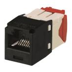 カテゴリ5E RJ45モジュラージャック UTP TGタイプ 黒 パンドウイットコーポレーション CJ5E88TGBL (64-8461-15)