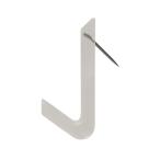 ポリカボードフックピン 透明 1パック 3個入 ベロス PBHP-354C (64-8825-89)