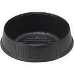 麺丼 50入 中皿 黒 リスパック GMV0702 (64-9287-32)