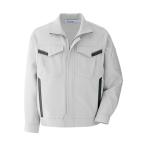 ミドリ安全 作業服 ベルデクセル 長袖ブルゾン 上 シルバーグレー M VES2361-UE-M (65-1281-67)