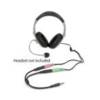 Startech аудио изменение кабель 4 высшее Mini штекер мужской - 2x 3 высшее стерео Mini Jack женский MUYHSMFF (65-1892-32)