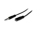 Startech аудио кабель 1m 3 высшее стерео Mini Jack женский - 3 высшее стерео Mini штекер мужской MU1MMFS (65-1898-61)