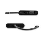 2 in 1 USB Type-C - VGA/HDMI изменение дисплей адаптер 4K/30Hz Space серый (65-1906-39)