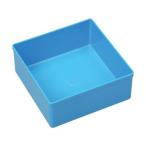 プラスチックボックス Allitパーツケース EuroPlus用 青 108×108×45mm allit 456302 (65-1952-35)
