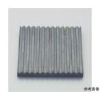 75x75x10mm ゴム板 両面筋入/黒 EA997XC-92 (65-2319-05)