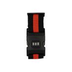  чемодан ремень 3 dial черный × красный logic LG-STCS-BLT-BKRD (65-2351-23)