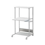650x610x1150mm компьютерный стол Sanwa Supply EA954HC-701B (65-3900-32)