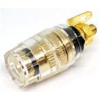 φ4mmバナナジャック付金メッキスピーカーターミナル 小 黒 共立電子産業 GST-B77J-BK (65-8297-19)