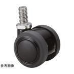 双輪キャスター φ40 自在 ネジ式 東海キャスター TE40JN8L-12 (65-8300-77)