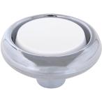 PCクロームつまみ 38mm 白 和気産業 BH1176 (65-8311-18)
