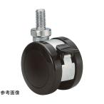 双輪キャスター φ60 自在ストッパー付 ネジ式 東海キャスター A60N16SBL-25 (65-8880-08)