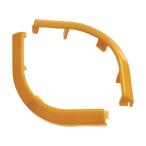 ネスティング・スタッキングコンテナ10L用コーナーパーツ2個入り 黄 トラスコ中山 HNESTA10CPY (65-9708-34)