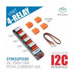 M5Stack для 4 канал реле единица M5Stack M5STACK-U097 (67-0383-75)