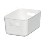 1386 やわらかBOX/スリム浅型 ホワイト 179×259×120 ヒマラヤ化学工業所 138679 (67-2231-22)