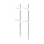 ショッピングPSハンガー PORISH突っ張り式物干し 窓枠用 PS-19 天馬 811000444 (67-2358-66)