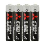 マンガン乾電池 単4形 4本入り 三菱電機 R03UD/4S (67-5228-93)