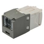 カテゴリ6 シャッター付モジュラージャック ライトグレー パンドウイットコーポレーション CJH688TGIG (67-6602-76)