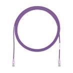 カテゴリ6細径パッチコード 0.5m 紫 パンドウイットコーポレーション UTP28SP0.5MVL (67-6604-85)