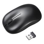 ワイヤレスブルーLEDマウス サンワサプライ MA-WB312BK (67-9322-50)