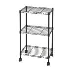 ルミナスカラーラック 3段 45W BK ドウシシャ LCR45-3BK (67-9338-03)