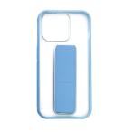 iPhone15Pro ударопрочный 2WAY цвет рама подставка ремень кейс BL воздушный J AC-P23P-SS BL (68-1981-89)