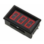 AC 70-500V LEDデジタル電圧計 レッド Joman 旧MCP ACV-500 (68-4130-22)