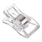 スタンドクリップ クリアー 10個 ミシン用仮止めクリップ 日本紐釦貿易 MST-CR 69-7623-71