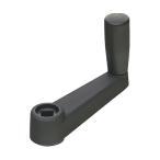 ボアードクランクハンドル BCH 折り曲げ回転握り付き 精度穴 イマオコーポレーション BCH160F (69-8837-69)