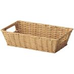 アメニティ収納バスケット 265×165×70mm ナチュラル ちどり産業 59-25NA 69-9200-22
