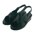 クロスサンダル ブラ�