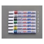 エスコ 油性・耐熱耐候マーカー [赤/中字] EA942CD-1 (78-0822-46)