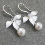 Yahoo! Yahoo!ショッピング(ヤフー ショッピング)ピアス silver925 パール お花モチーフ フックタイプ ピアス