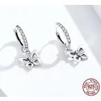 Yahoo! Yahoo!ショッピング(ヤフー ショッピング)ピアス silver925 バタフライモチーフ ジルコニア フープ ピアス アレルギー対応