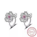 Yahoo! Yahoo!ショッピング(ヤフー ショッピング)イヤーカフ シルバー silver925 フラワーデザイン イヤーカフ　