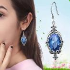 Yahoo! Yahoo!ショッピング(ヤフー ショッピング)ピアス silver925 サファイアブルー ジルコニア 揺れる フックタイプ ピアス