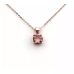 Yahoo! Yahoo!ショッピング(ヤフー ショッピング)【送料 無料】ネックレス ピンクゴールドカラー silver925 ダイアスポア 8mmサイズ 3色カラーチェンジ ネックレス