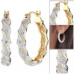 Yahoo! Yahoo!ショッピング(ヤフー ショッピング)ピアス レディース ゴールドカラー フープ ピアス