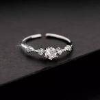 Yahoo! Yahoo!ショッピング(ヤフー ショッピング)指輪 フリーサイズ シルバー925 キュービックジルコア ラウンド リング